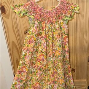 Colorful Paisley Kids Dress